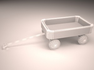 wagon 3D मॉडल