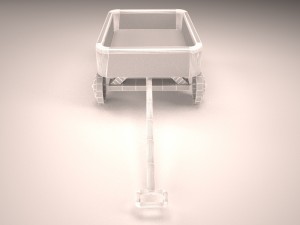 wagon 3D मॉडल