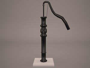 water pump 3D मॉडल
