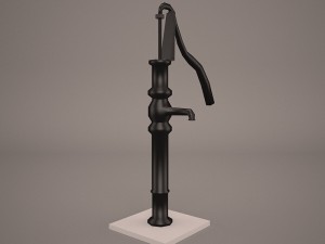 water pump 3D मॉडल