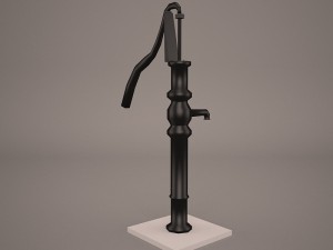 water pump 3D मॉडल