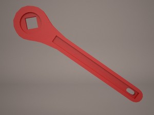 wrench 3D Model