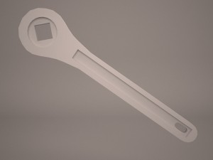 wrench Model 3D