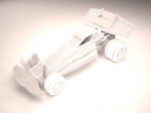 toy race car 3D Model