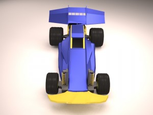 toy race car 3D Model