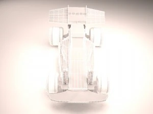 toy race car 3D Model