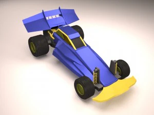 toy race car 3D Model