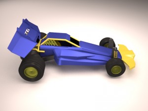 toy race car 3D Model