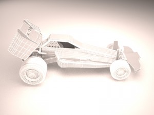 toy race car 3D Model