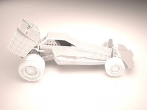 toy race car 3D Model