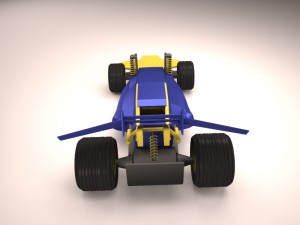 toy race car 3D Model