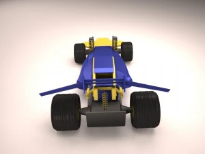 toy race car 3D Model
