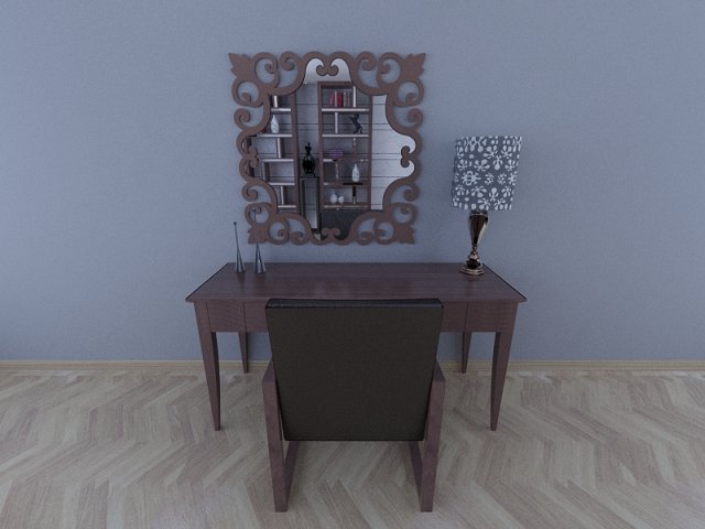 mirror 1 3D Model .c4d .max .obj .3ds .fbx .stl .blend 