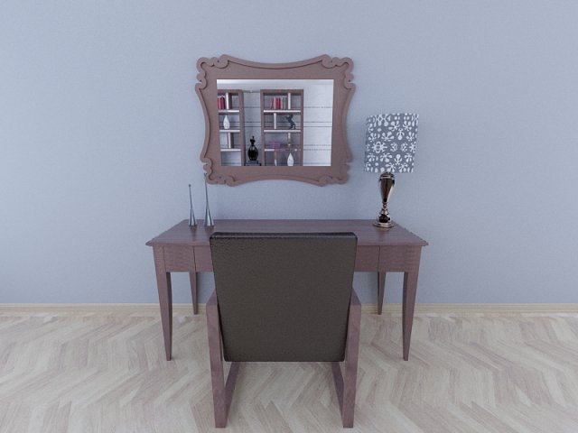 mirror 4 3D Model .c4d .max .obj .3ds .fbx .stl .blend 