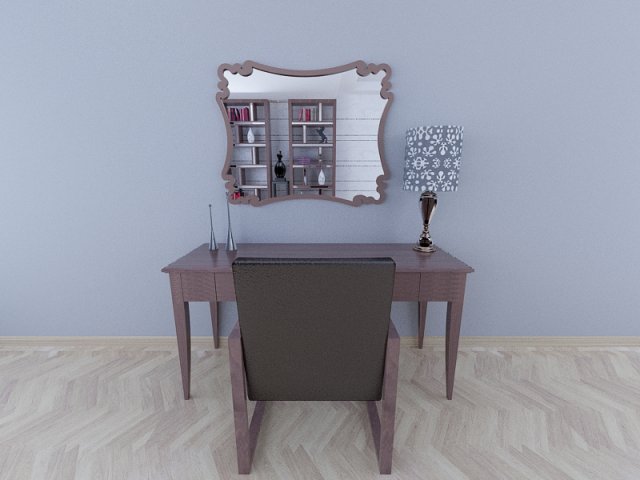 mirror 5 3D Model .c4d .max .obj .3ds .fbx .stl .blend 