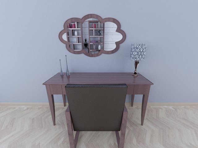 mirror 6 3D Model .c4d .max .obj .3ds .fbx .stl .blend 