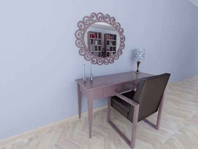 mirror 9 3D Model .c4d .max .obj .3ds .fbx .stl .blend 