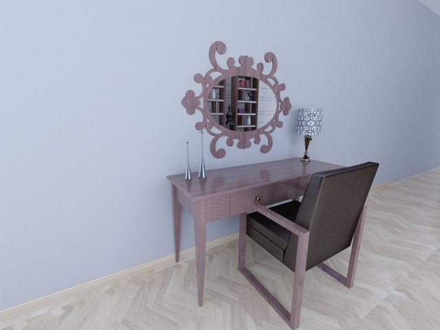 mirror 12 3D 模型 .c4d .max .obj .3ds .fbx .stl .blend 