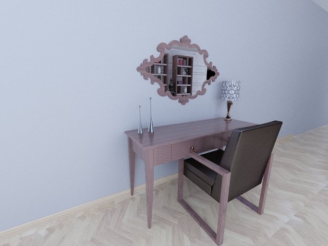 mirror 13 3D Model .c4d .max .obj .3ds .fbx .stl .blend 