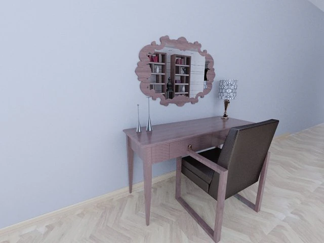 mirror 14 3D Model .c4d .max .obj .3ds .fbx .stl .blend 