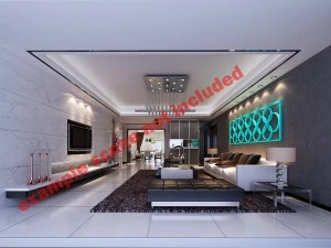 壁パネル 3Dモデル