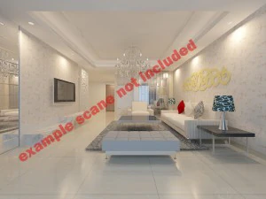 panel ścienny 1 Model 3D