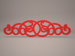 wall panel 1 3D Модель