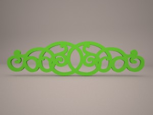 wall panel 1 3D Модель
