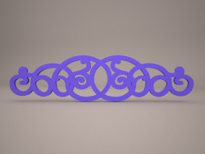 wall panel 1 3D Модель