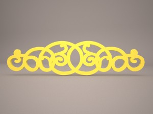 wall panel 1 3D Модель