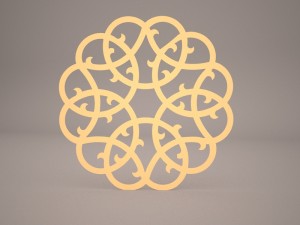 wall panel 2 3D 모델