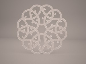 wall panel 2 3D 모델