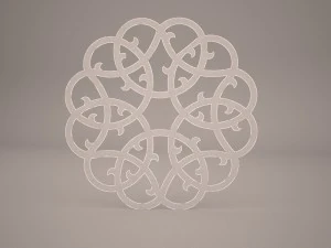 wall panel 2 3D Model