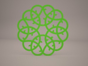 wall panel 2 3D 모델