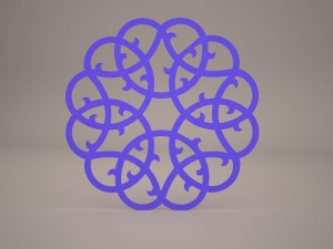 wall panel 2 3D 모델