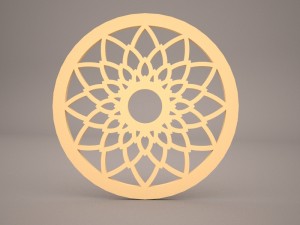 wall panel 4 3D 模型