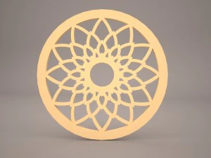 wall panel 4 3D Model