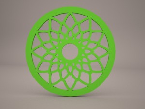 wall panel 4 3D 模型