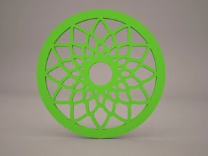 wall panel 4 3D Model