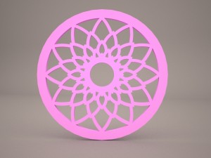 wall panel 4 3D 模型