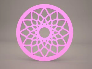 wall panel 4 3D Model