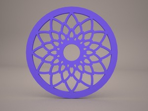 wall panel 4 3D 模型