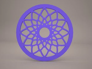 wall panel 4 3D Model