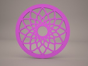 wall panel 4 3D 模型