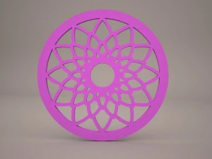 wall panel 4 3D Model