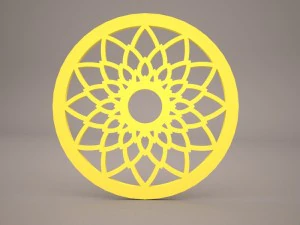 wall panel 4 3D Model