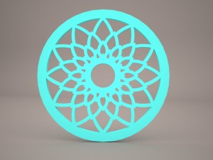 wall panel 4 3D 模型