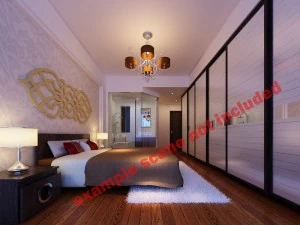 panel ścienny 5 Model 3D