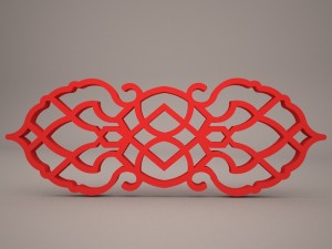 wall panel 5 3D Model