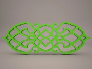 壁パネル5 3Dモデル